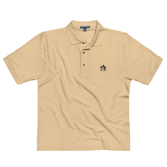 ALL GOD Men's Premium Polo
