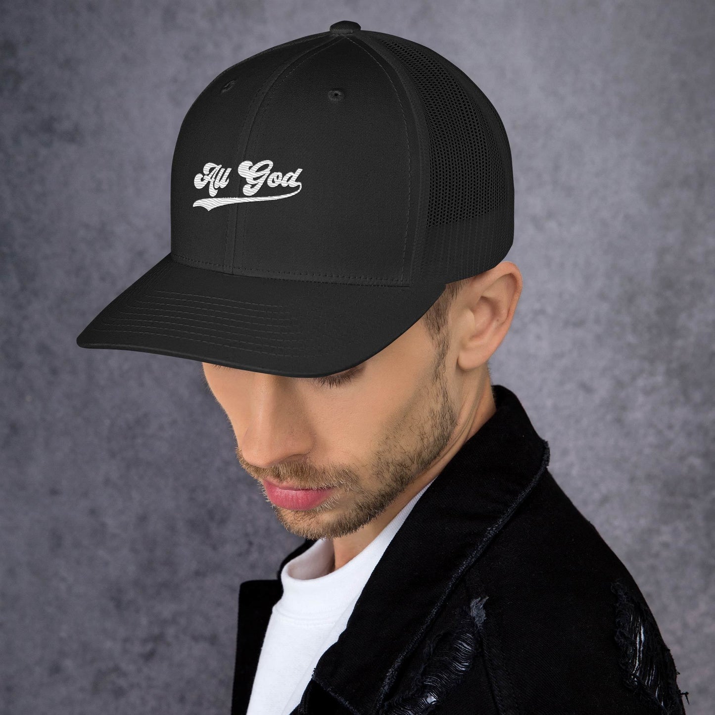 All God Trucker Cap