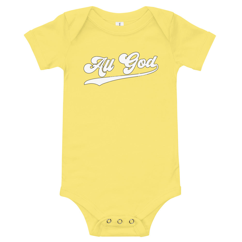 ALL GOD Baby One Piece