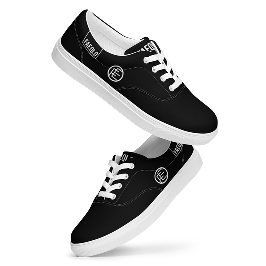 Men’s FAEQLO canvas 1 (black, white).