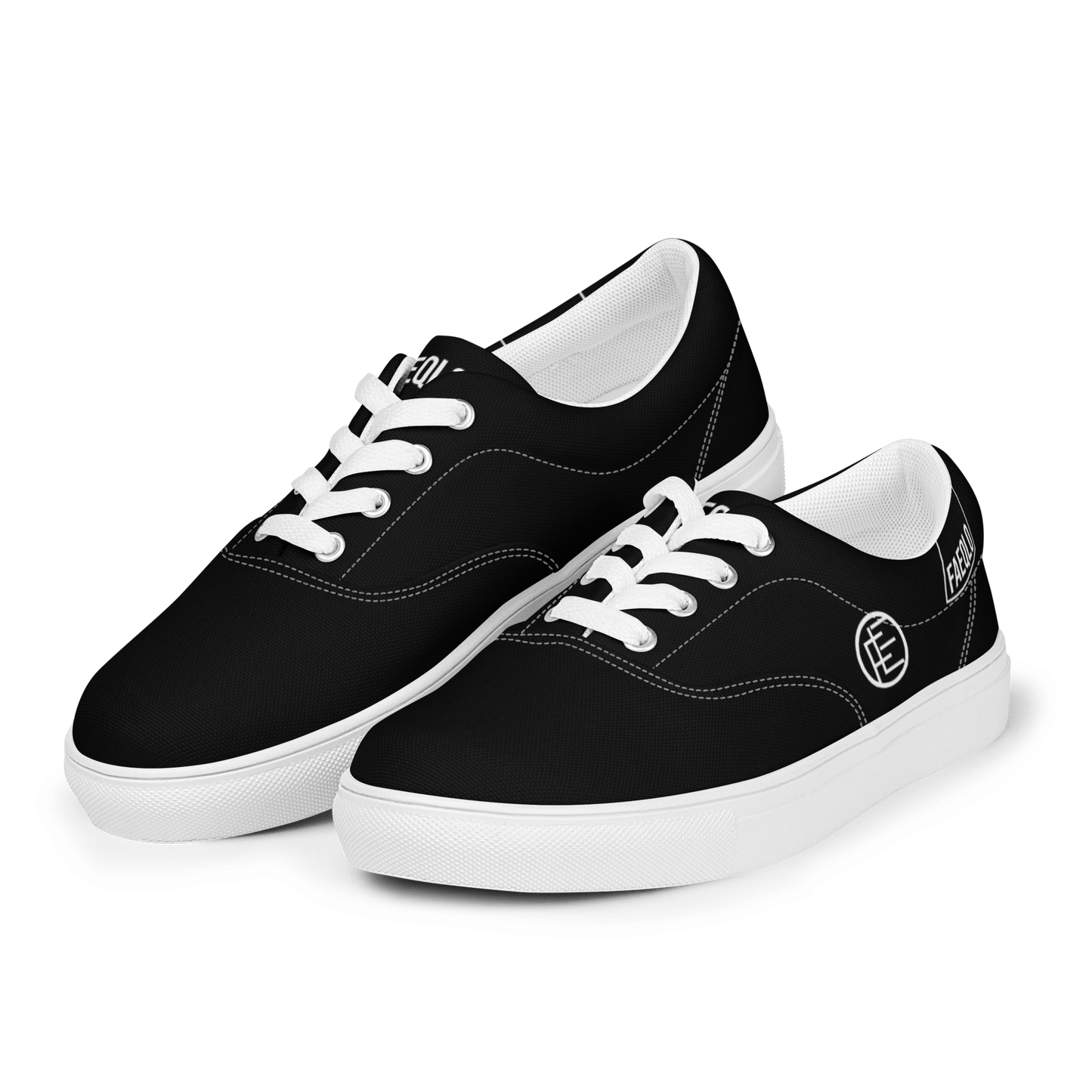 Men’s FAEQLO canvas 1 (black, white).