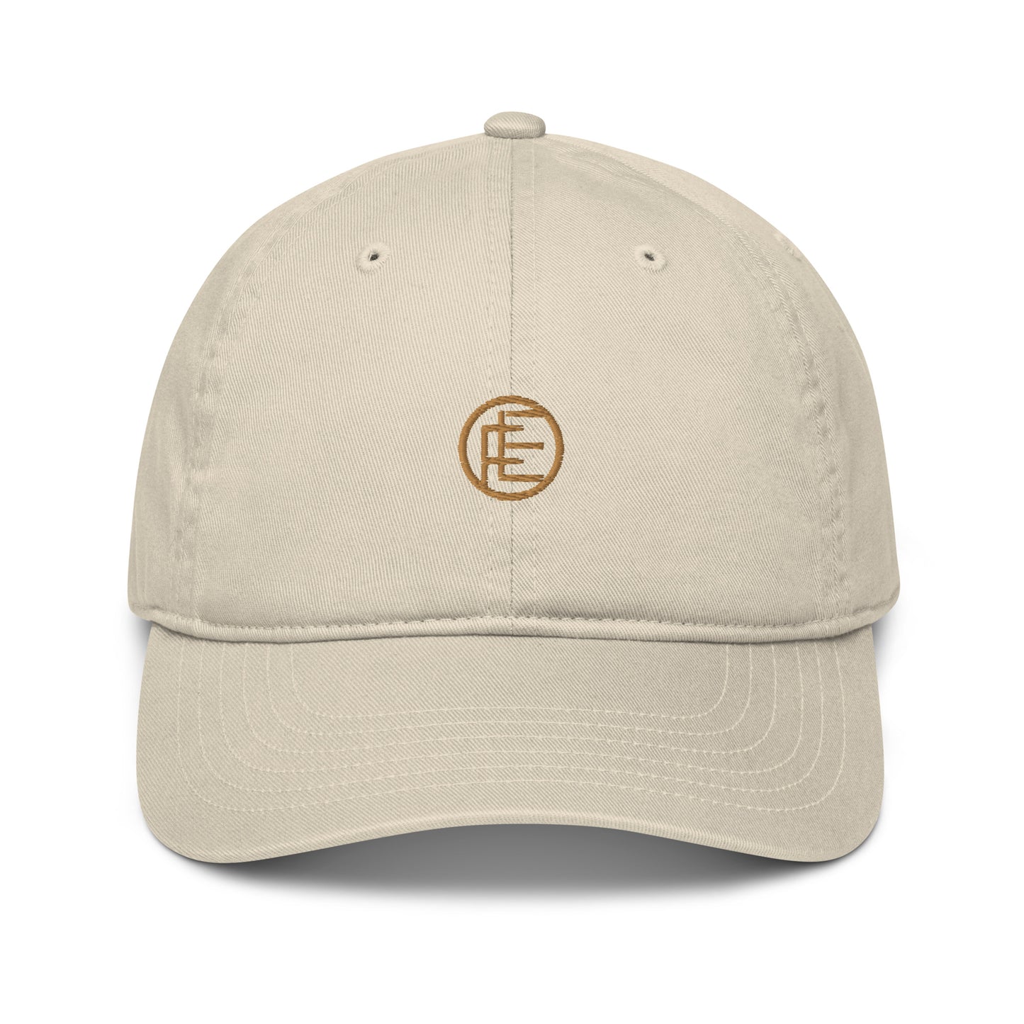 FAEQLO ORGANIC COTTON GOLD LOGO CAP