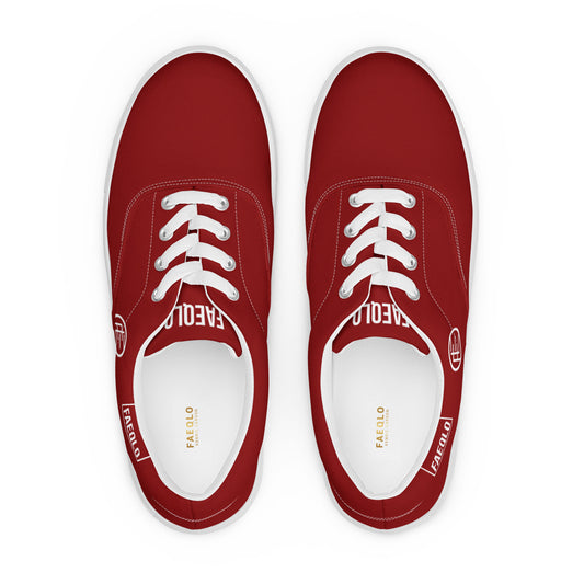 Women’s FAEQLO Ruby Red       Canvas 1
